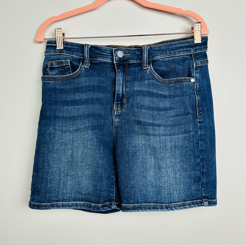 Judy Blue Dark Blue Jean Shorts Size Large